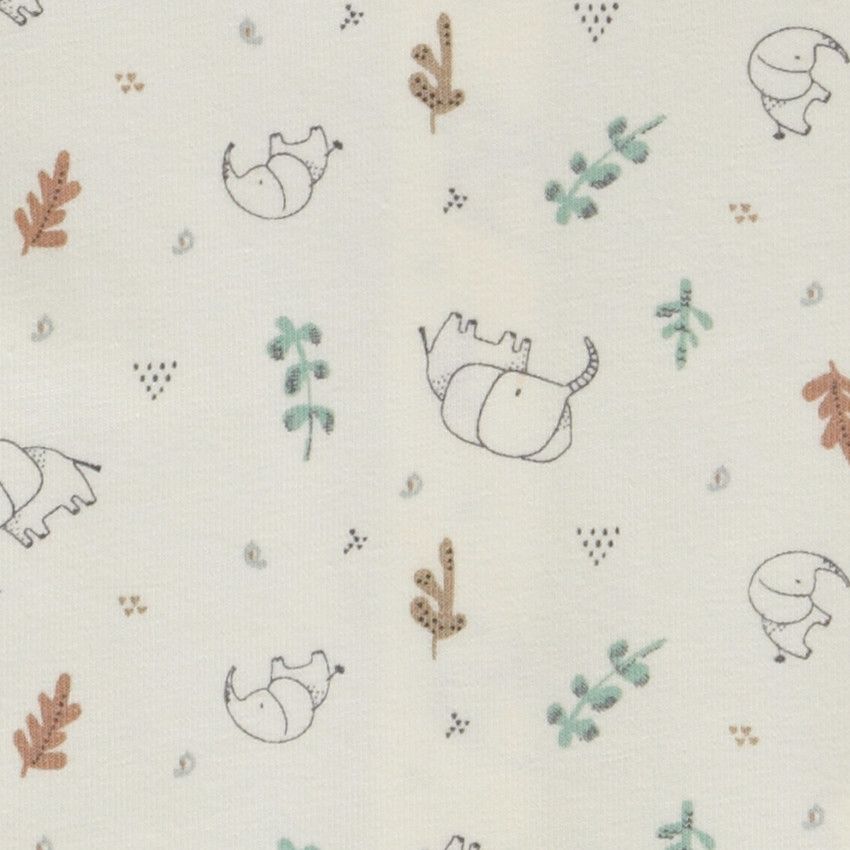 Ensemble 2 pièces à salopette pour bébé garçon - Ecru