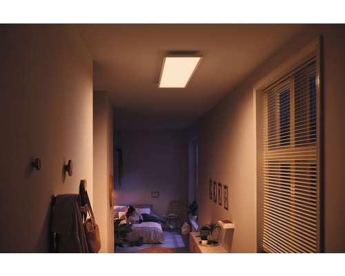 Philips Hue Paneel White Ambiance 39W 3550 lm 30x120 cm wit + dimmer - Compatibel met SMART HOME van Hornbach