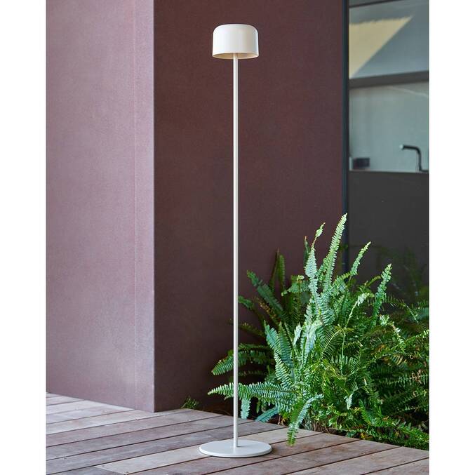 Lampadaire solaire BOLTY Argile