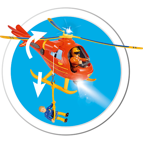 Fireman Sam helikopter Wallaby