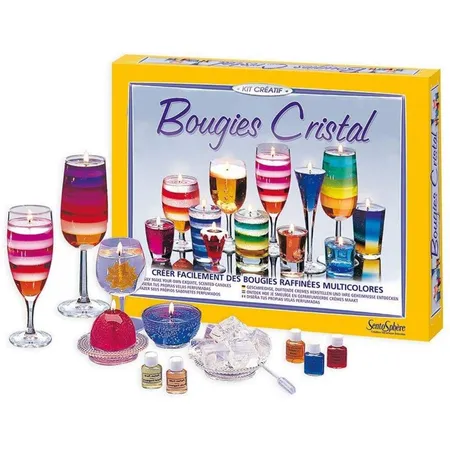 Sentosphere Kreativ Kit - Kristallkerzen