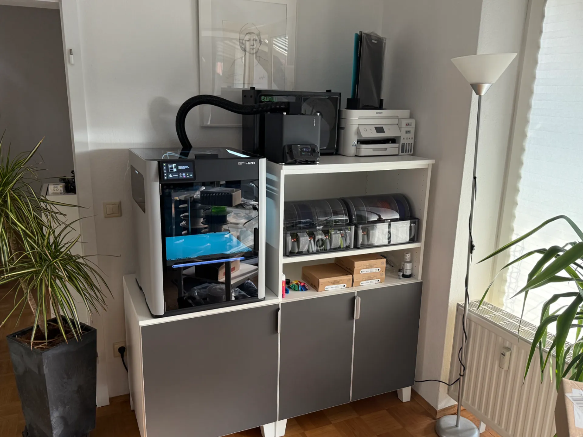 Alveo3D  AlveoPRO    Professionelle Luftfilterung für sicheres 3D Drucken