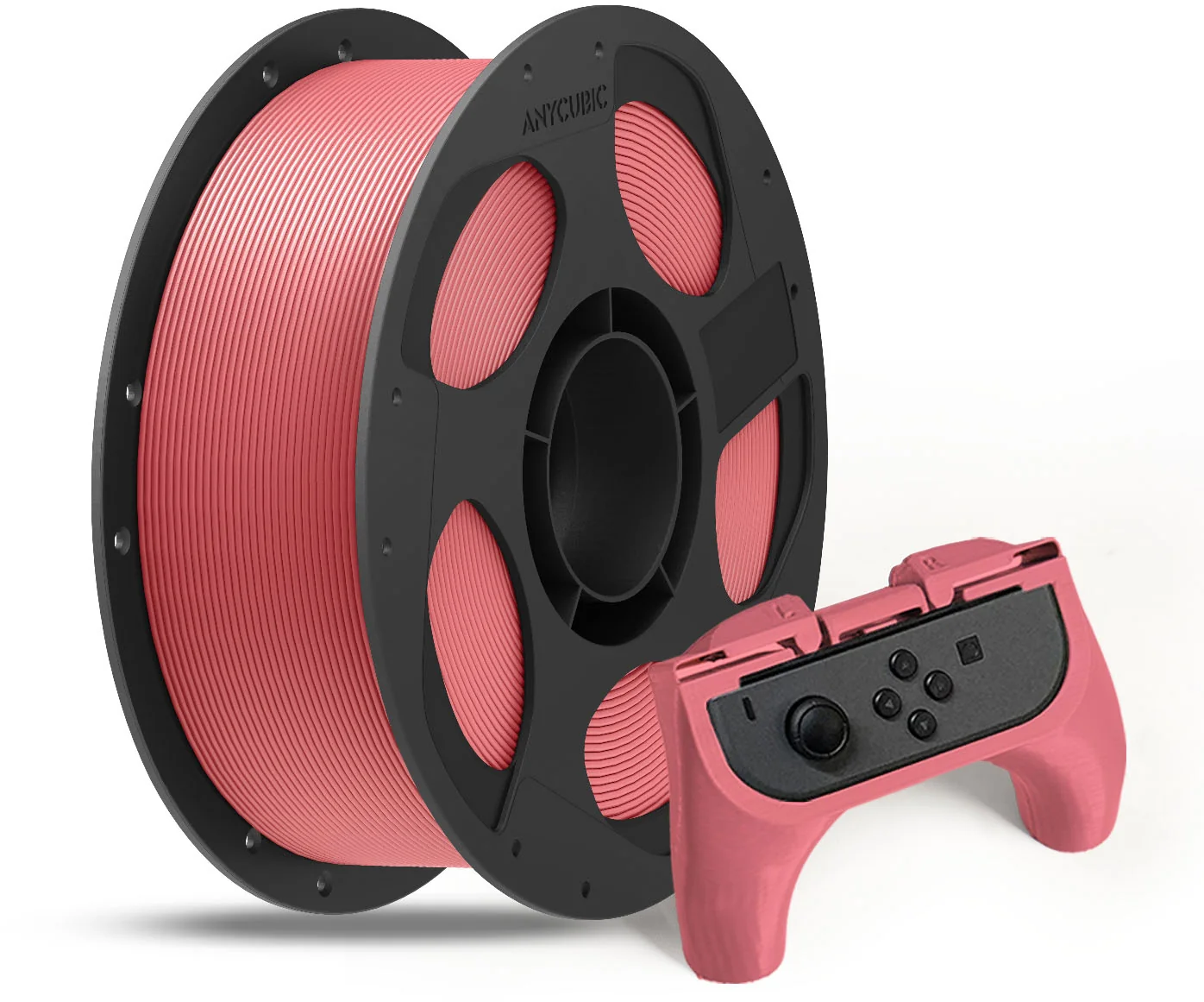 Anycubic  PLA+ Pink, 1,75 mm / 1000 g    Technisches PLA+ für stabile, maßhaltige Bauteile in Pink