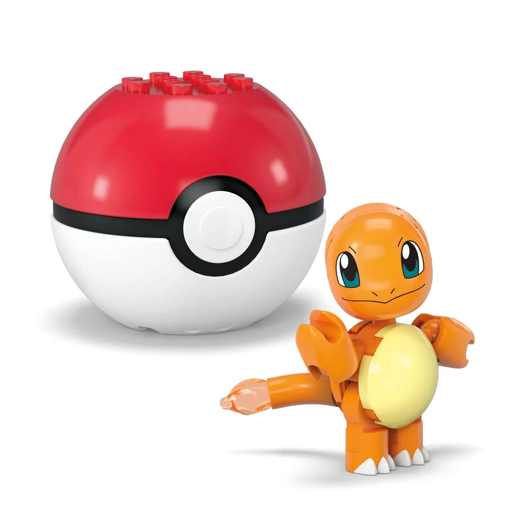 POKEMON - 2 POKEBALL AVEC POKEMON A CONSTRUIRE