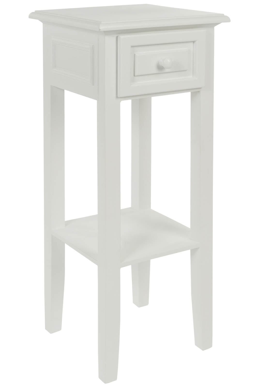 Telefontisch KLASSIK - weiß - 67 cm hoch
