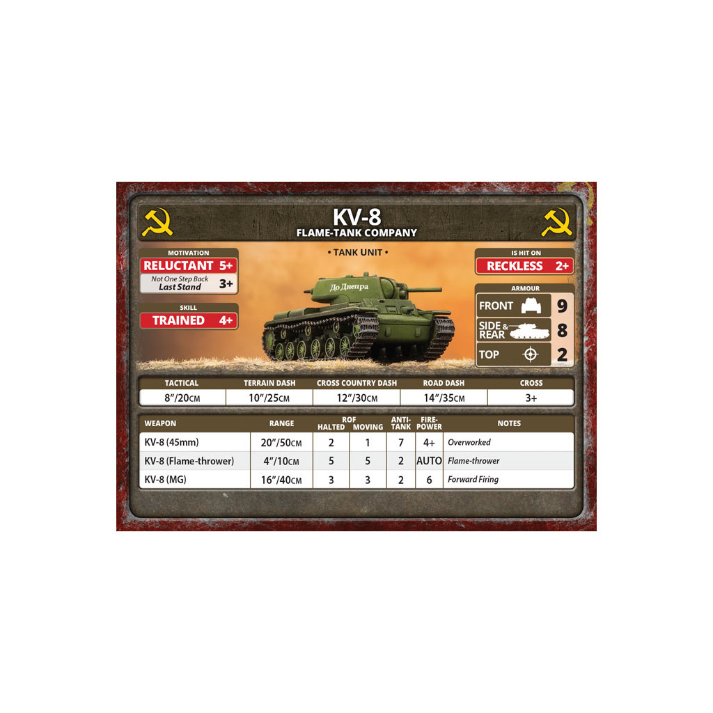Flames of War - KV Tank Company
