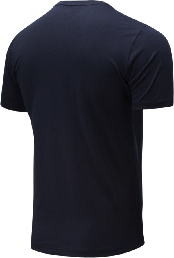 New Balance Essentials Stacked Logo T Shirt Blå