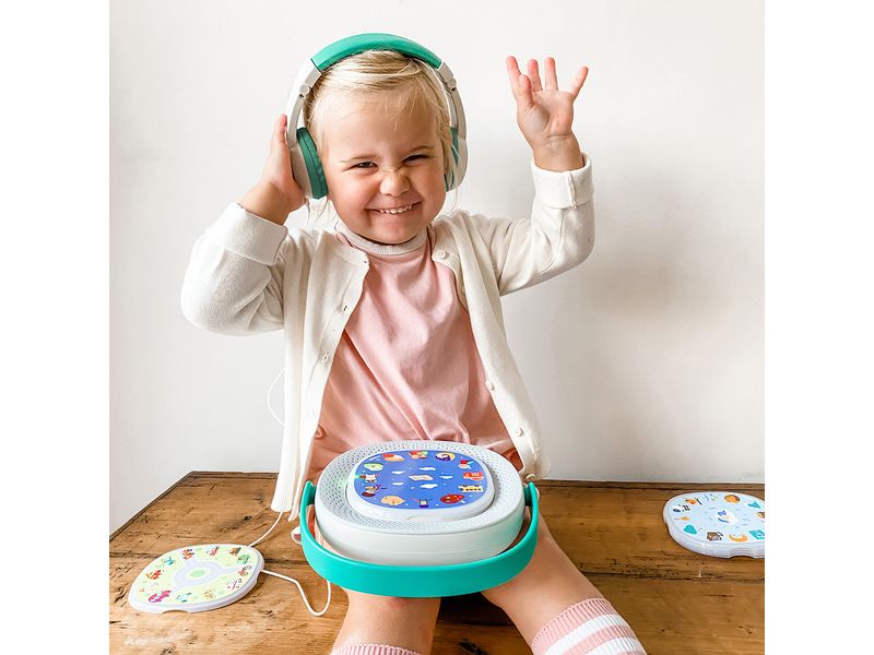 Timio Audio Player Mehrfarbig Bildschirmfreier Audio- und Musik-Player für Kinder