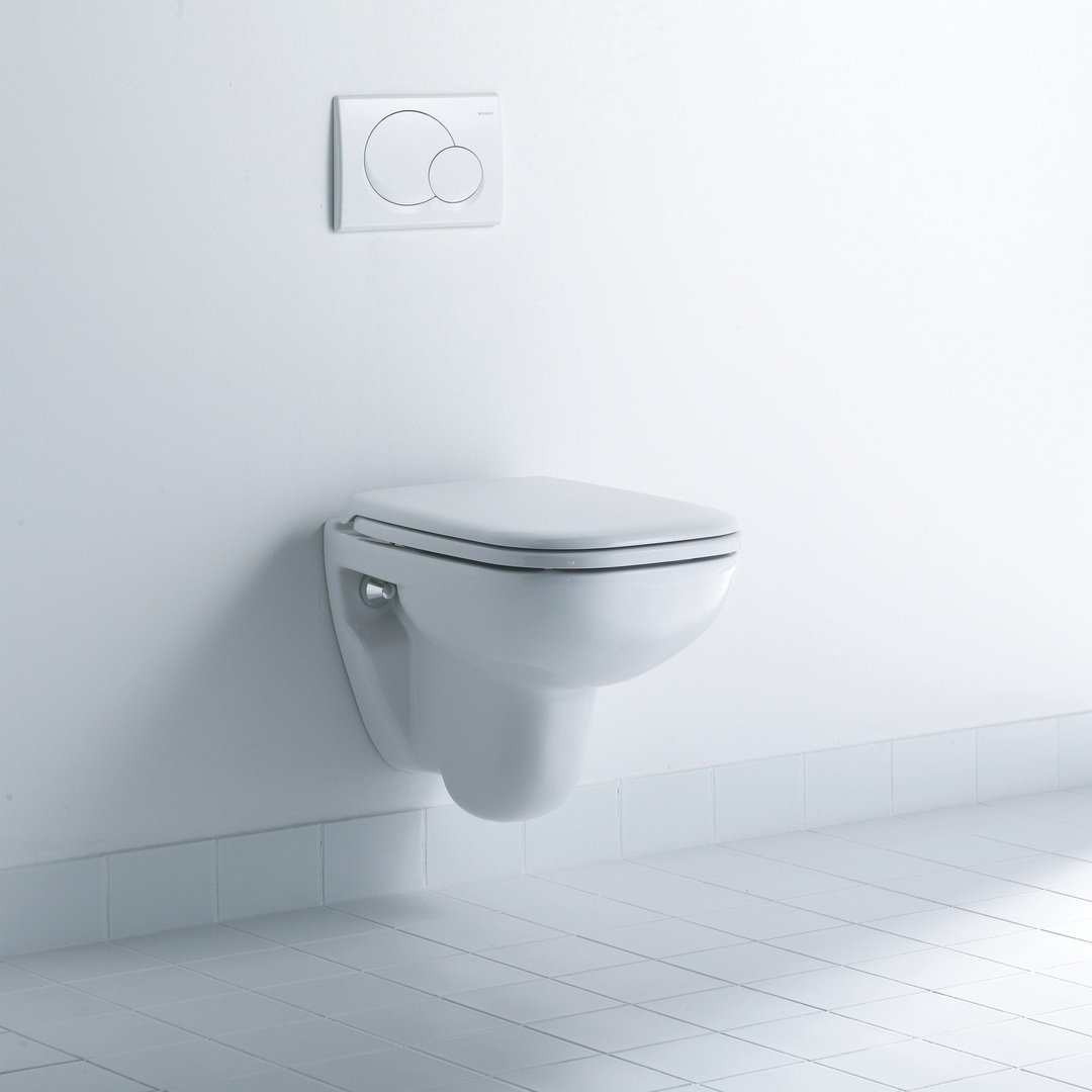 Duravit D-Code toiletzitting compact wit glans