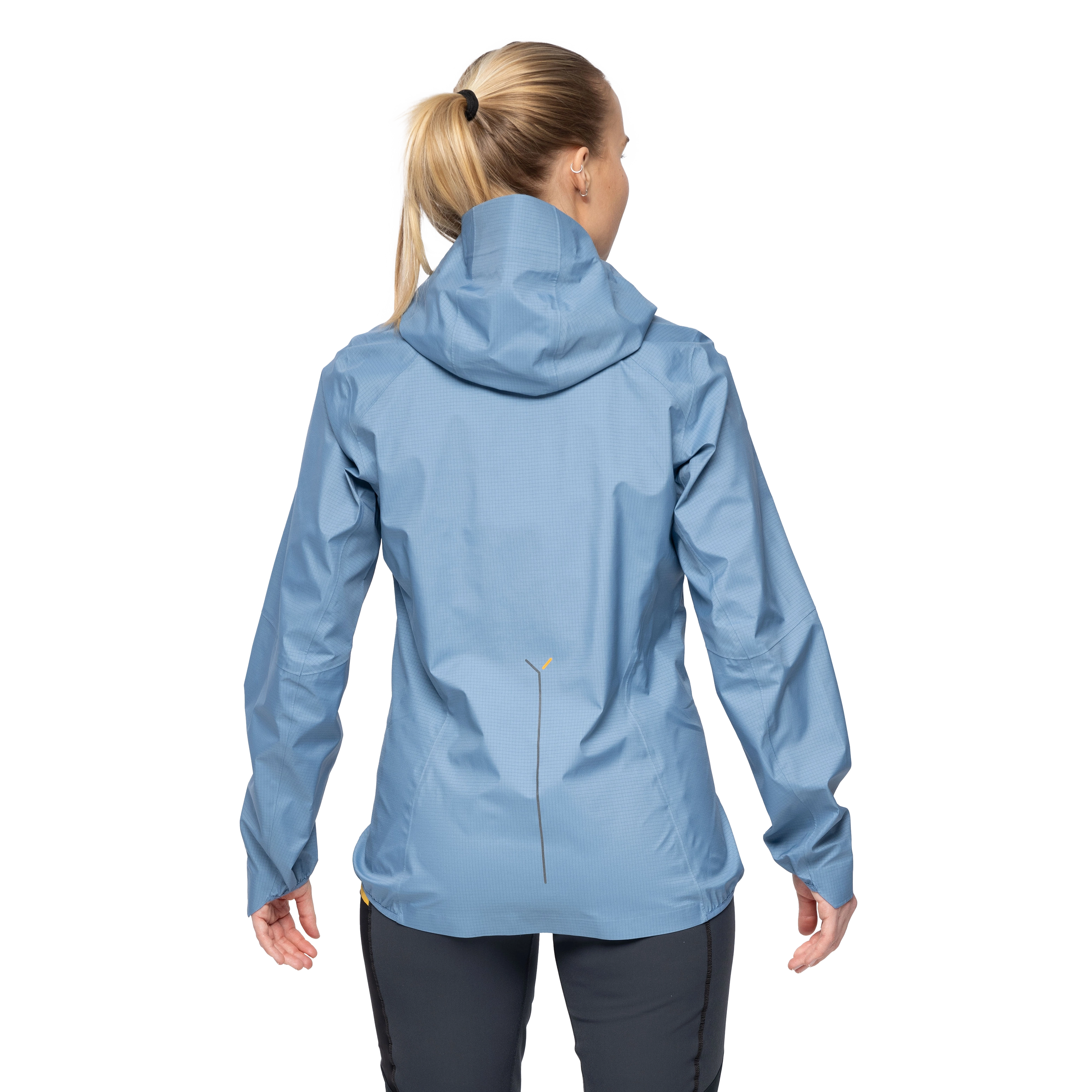 Y LightLine Air 3L Shell Jacket Women Elemental Blue / Dark Shadow Grey