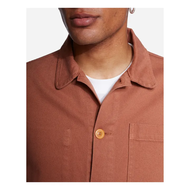 Olow Veste Chucalescu Coton Bio | Terracotta