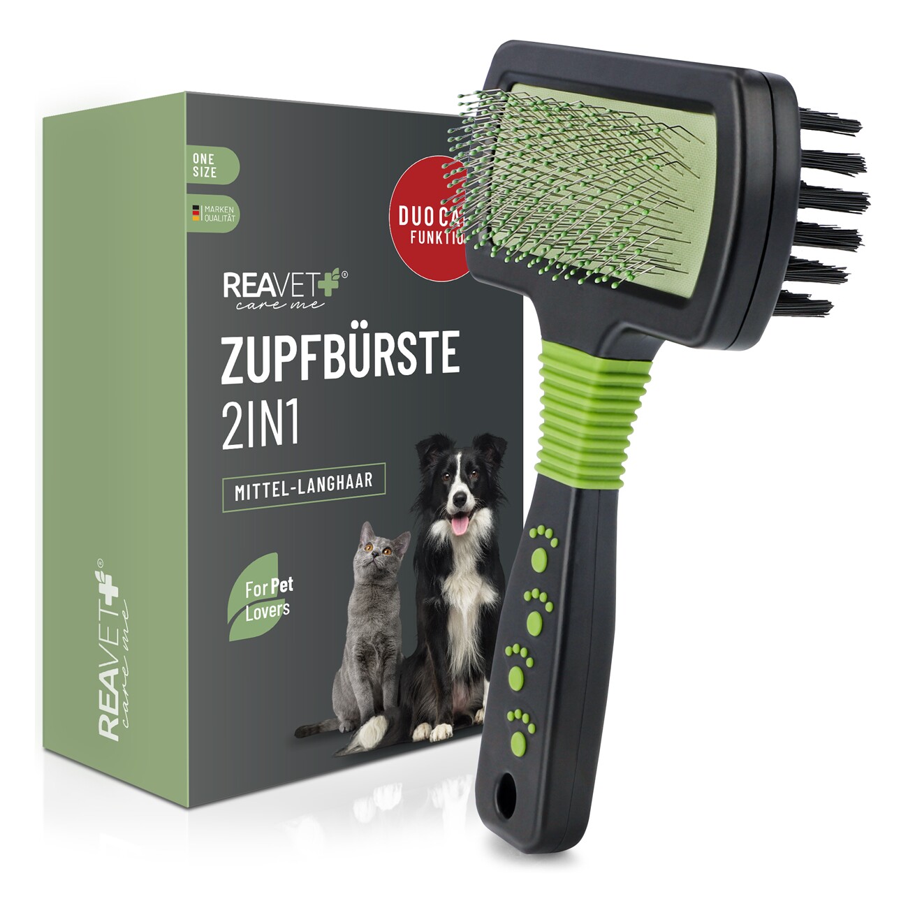 REAVET Zupfbürste 2in1
