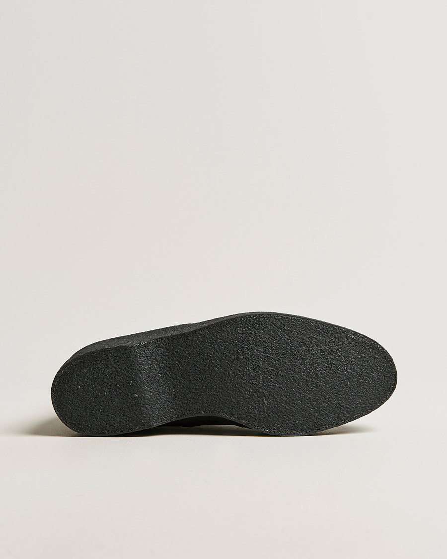 Sanders Adam Chelsea Boot Black Suede