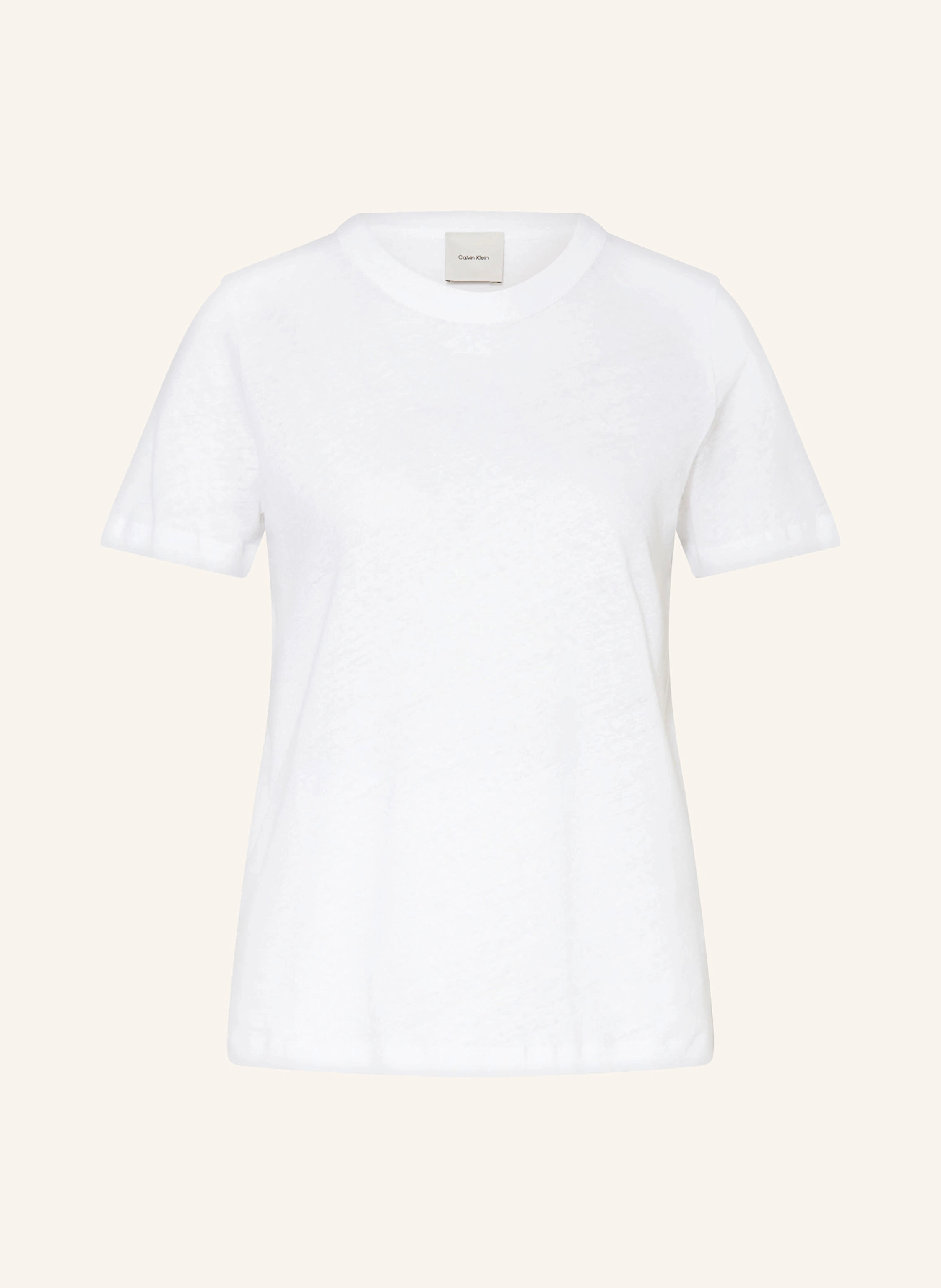 Calvin Klein Strickshirt mit Leinen