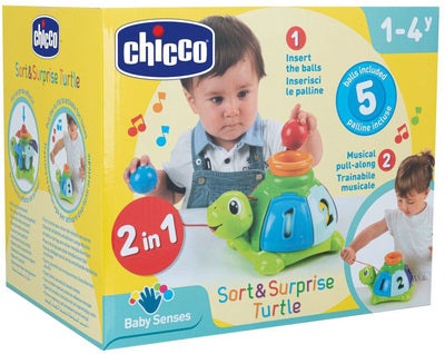 Chicco Turtle Sort & Surprise Aktivitetsleke