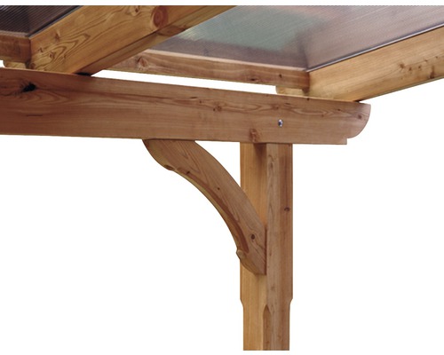 SKAN HOLZ Rimini terrasoverkapping 434x250 cm naturel