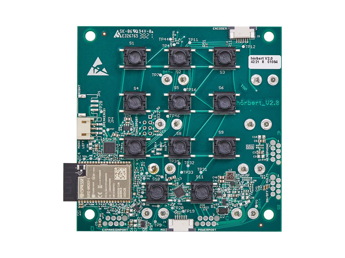hörbert Elektronikbausatz mit Bluetooth, W-LAN und Mikrofon
