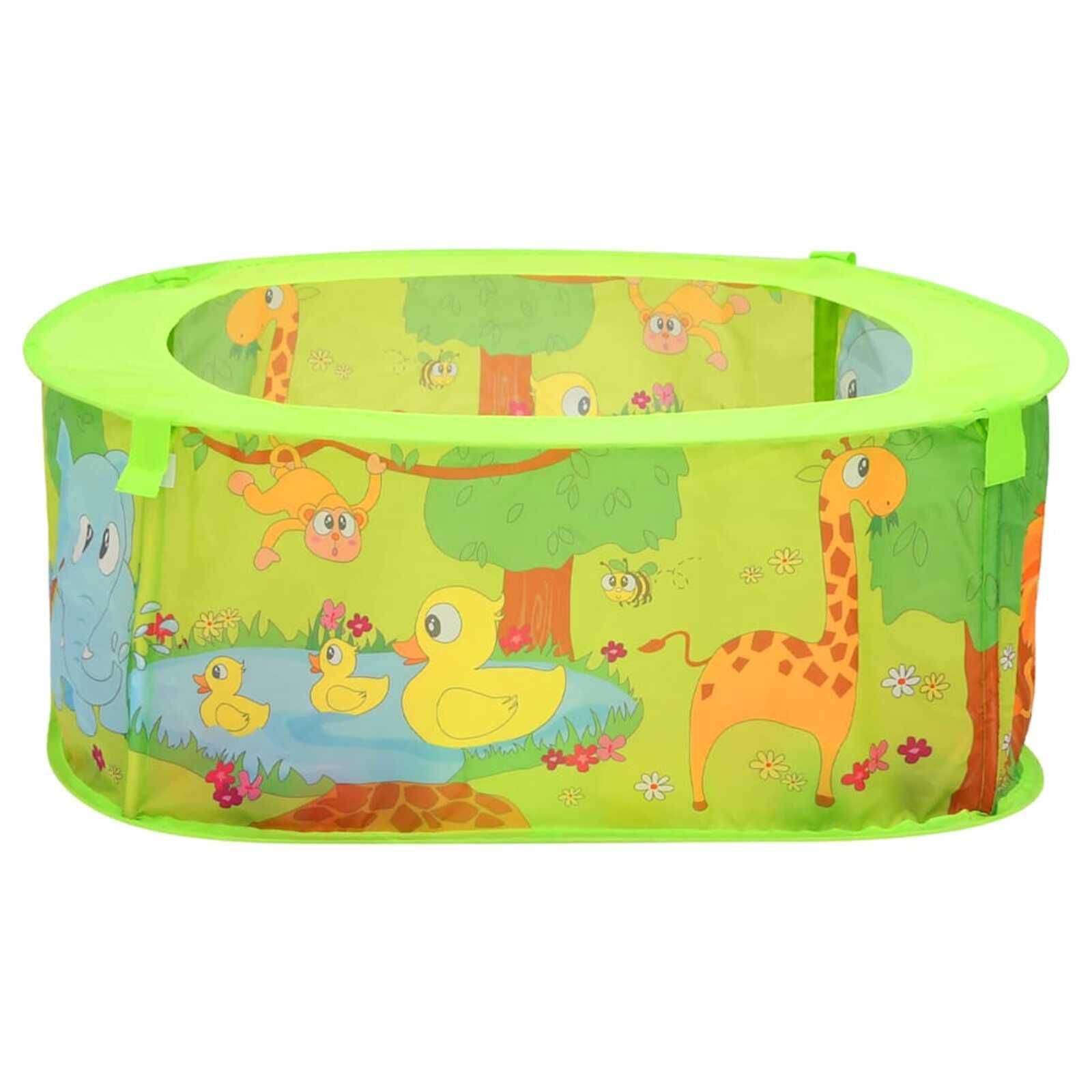 vidaXL Kinderzwembad met 300 ballen, 75x75x32 cm