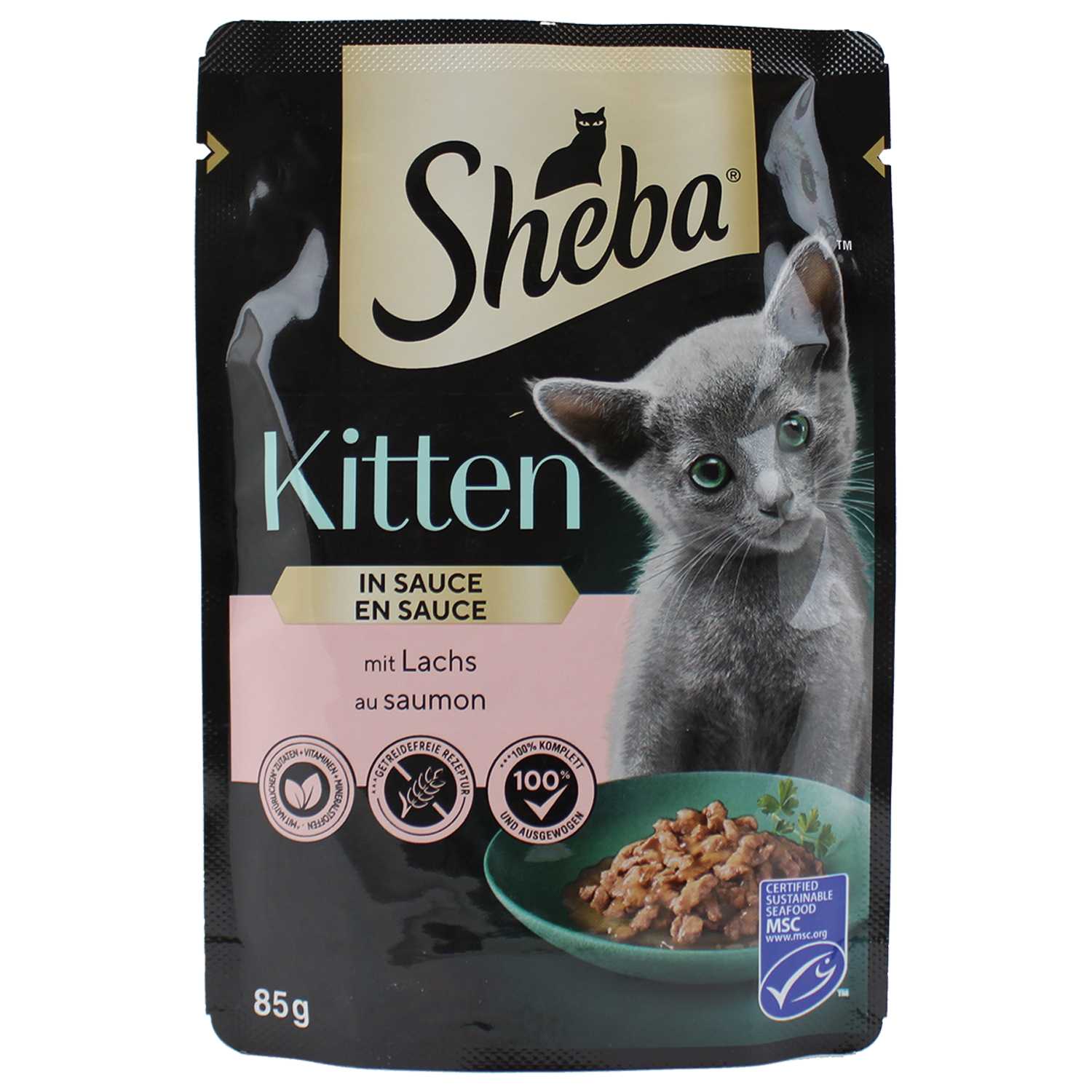 Sheba Katzenfutter 85g Kitten Lachs
