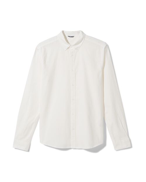 chemise oxford homme blanc