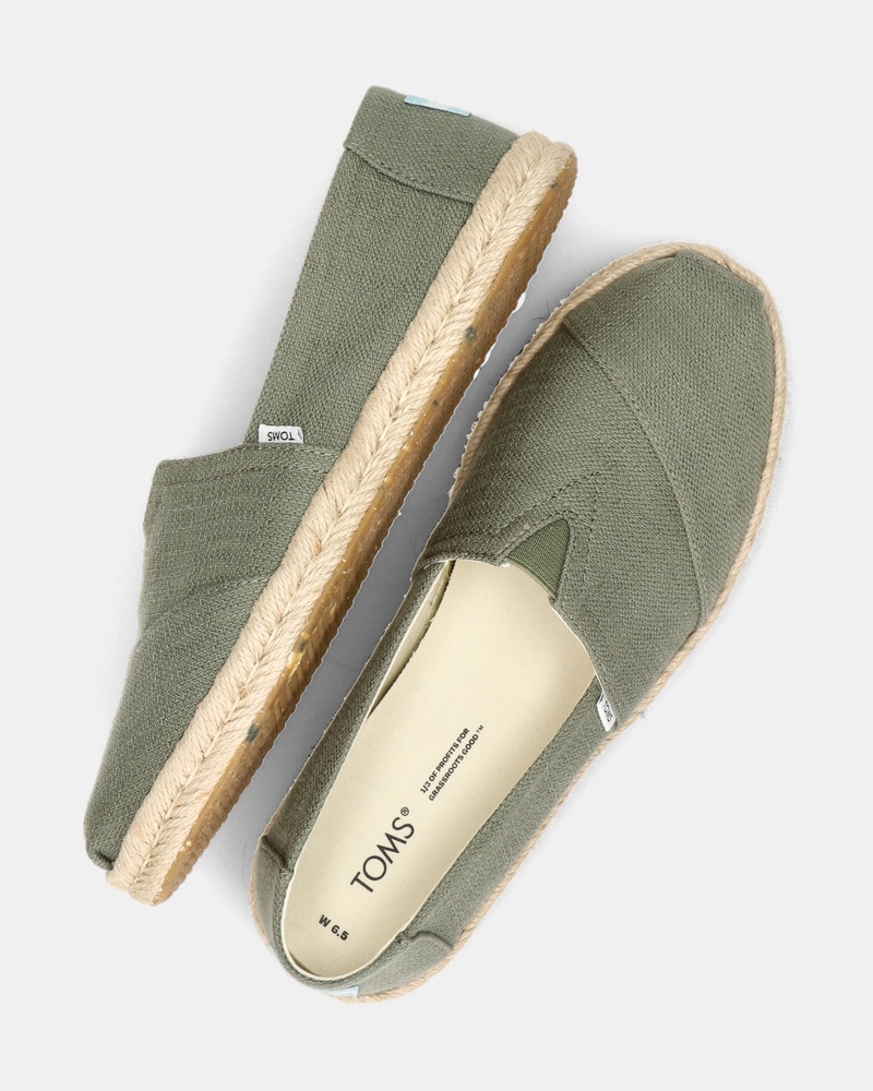 Toms Alpargata Espadrilles  - groen
