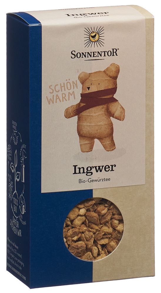 SONNENTOR Ingwer Gewürztee<br>90 g, TEES, pur BIO