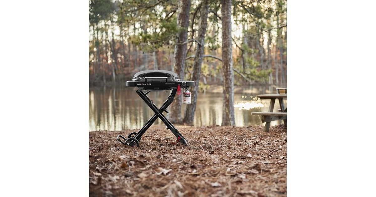 WeberTraveler Compact gasbarbecue  (Zwart)