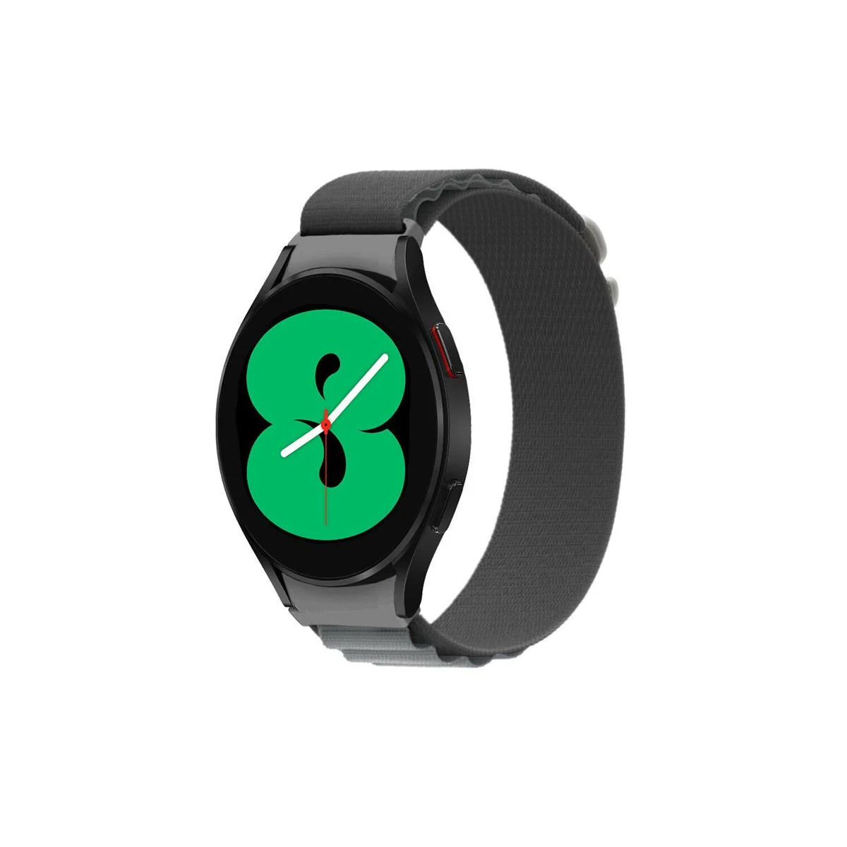 Artic Elastisk nylon armbånd Samsung Galaxy Watch 4 (40mm) - Grå