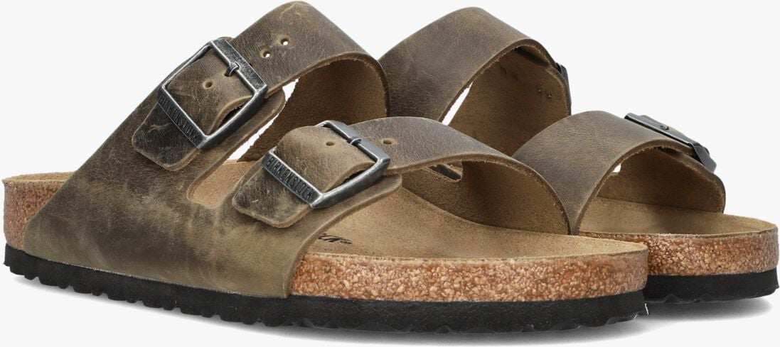 groene birkenstock slippers arizona heren