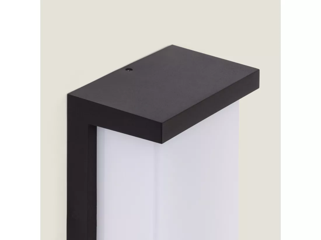 Applique Murale LED Extérieur Aluminium 16W Tyron 4000K Noir Blanc neutre