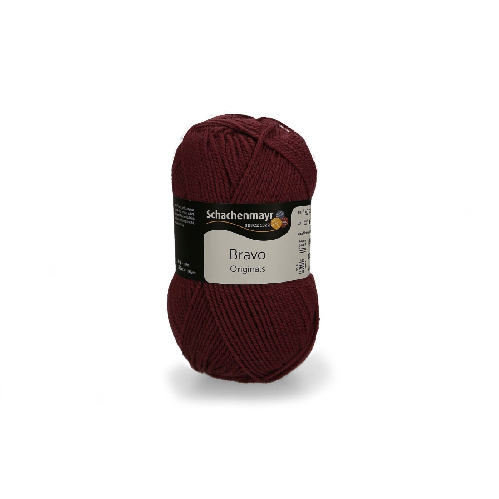 Handstrickgarn BRAVO - mulbery - 50g