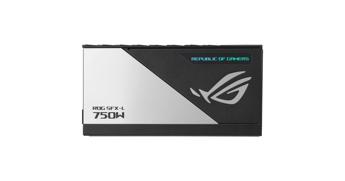 ASUSROG Loki SFX-L Platinum modulaire 750 watt voeding   (Zwart, 1x 12V-2x6, 3x PCIe)