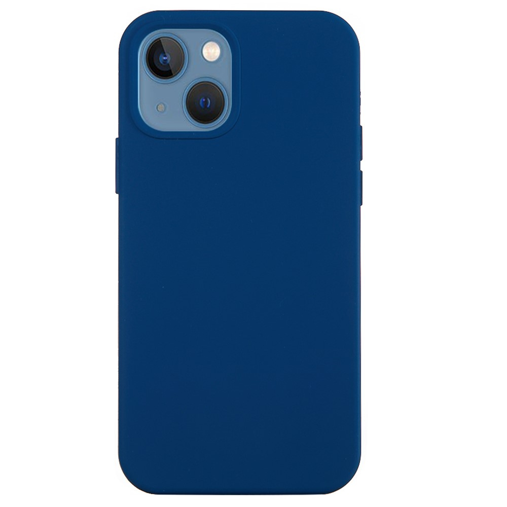 iPhone 15 Silikon Case Hülle - Blau