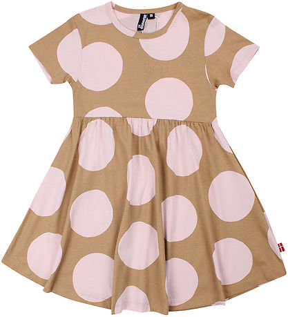Danefæ Kleid - Lollipop - Light Rose/Beige BIG Dots