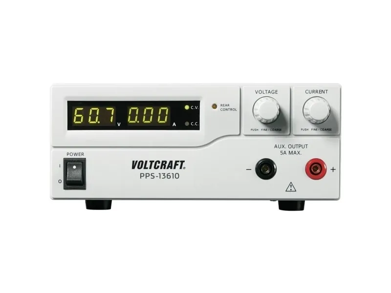 Voltcraft laboratoriestrømforsyning, justerbar PPS-13610 1 - 18 V/DC 0 - 20 A 360 W 2 x USB, fjernprogrammering (PPS-13610)