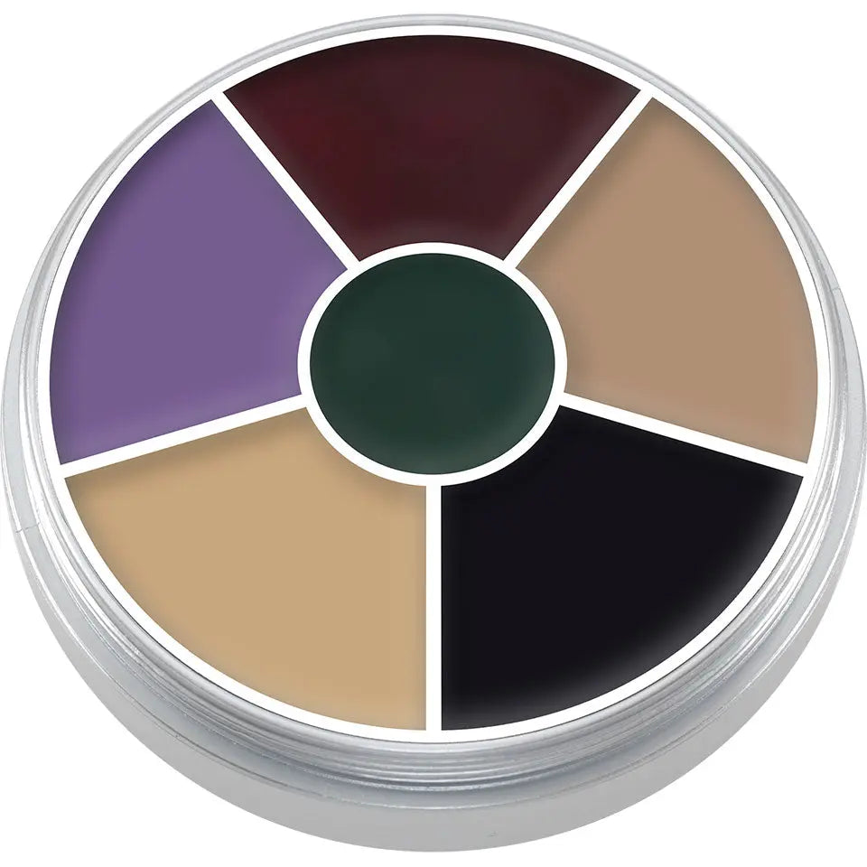 Cream Color Circle Black Eye