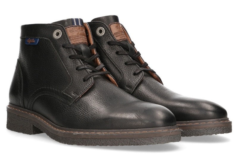 Australian Footwear Hattrick leather BLACK