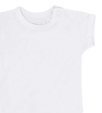 Hust and Claire Body k/ä - Bambus - Schleife - Weiß
