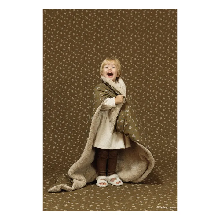 Nobodinoz Couverture Stories en coton bio | Brun