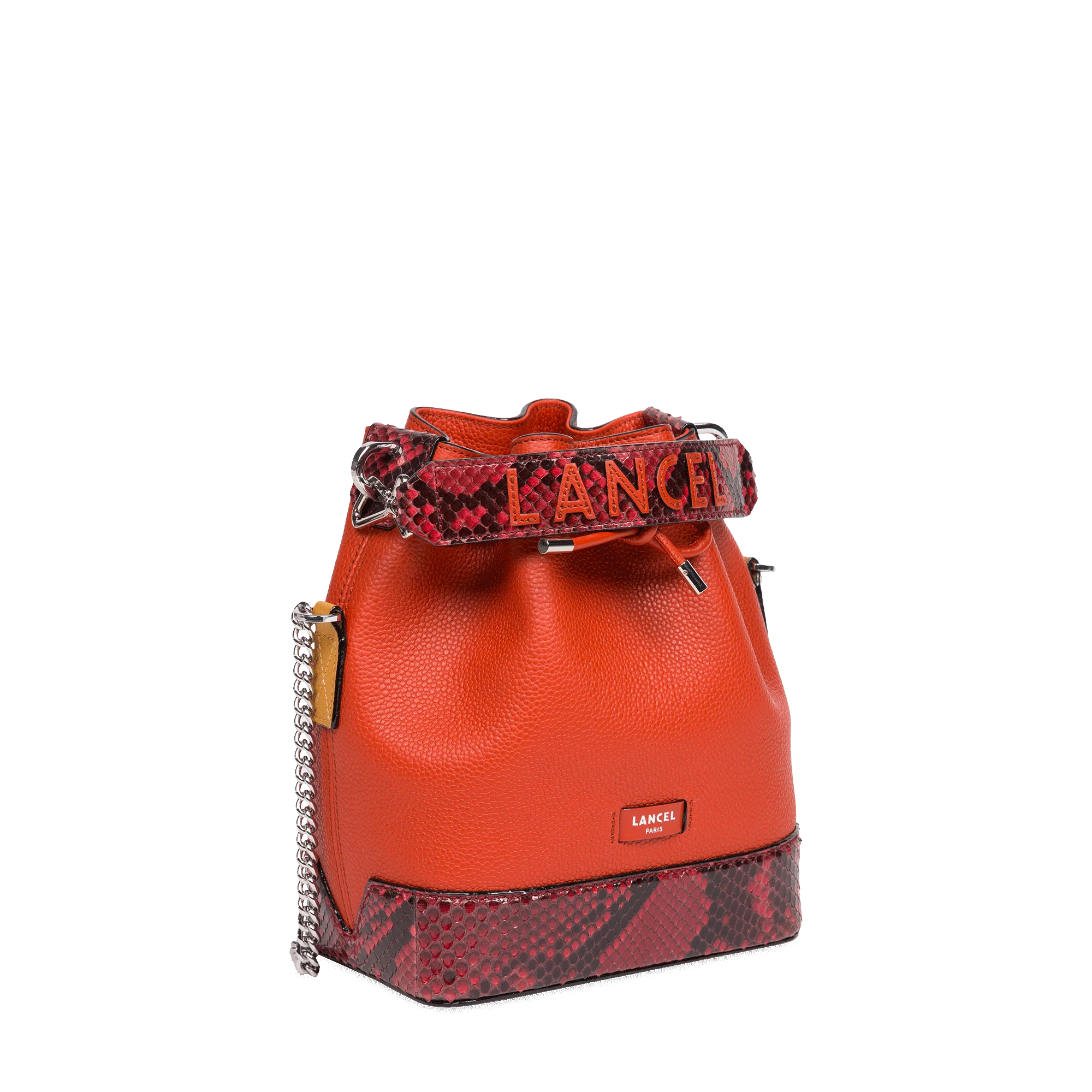Sac seau Ninon de Lancel-Multico Carmin