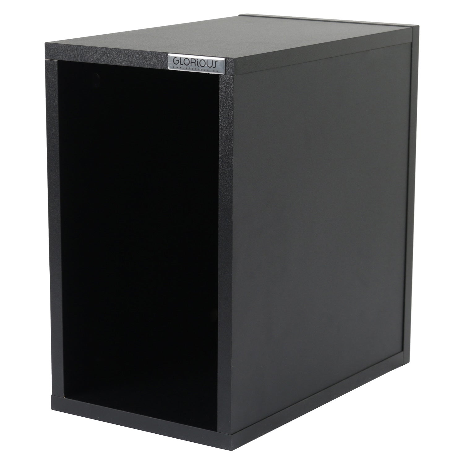 Glorious Record Box Black 55 compartiment voor 12 inch vinyl
