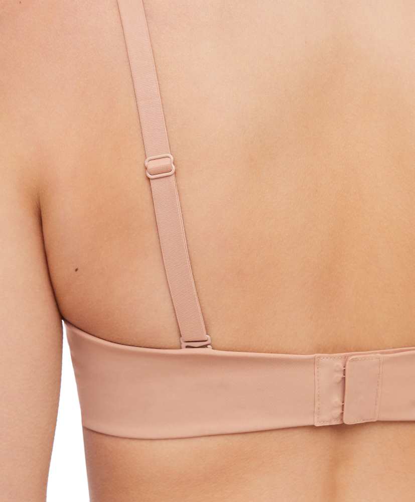 Sutiã push-up com alças removíveis, poliamida