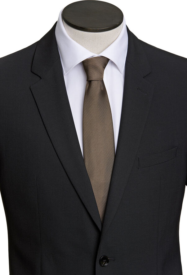 Lindbergh Polyester tie 7 cm Camel