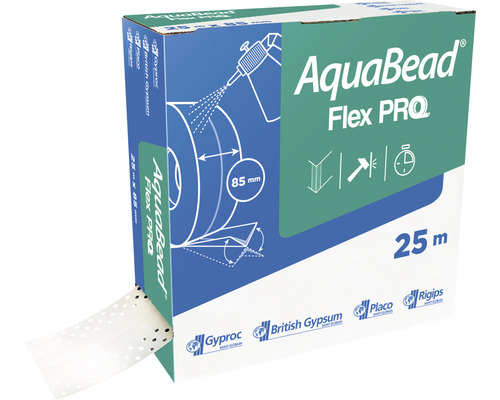 AquaBead Flex Pro zelfklevende randbescherming, 25 m x 85 mm
