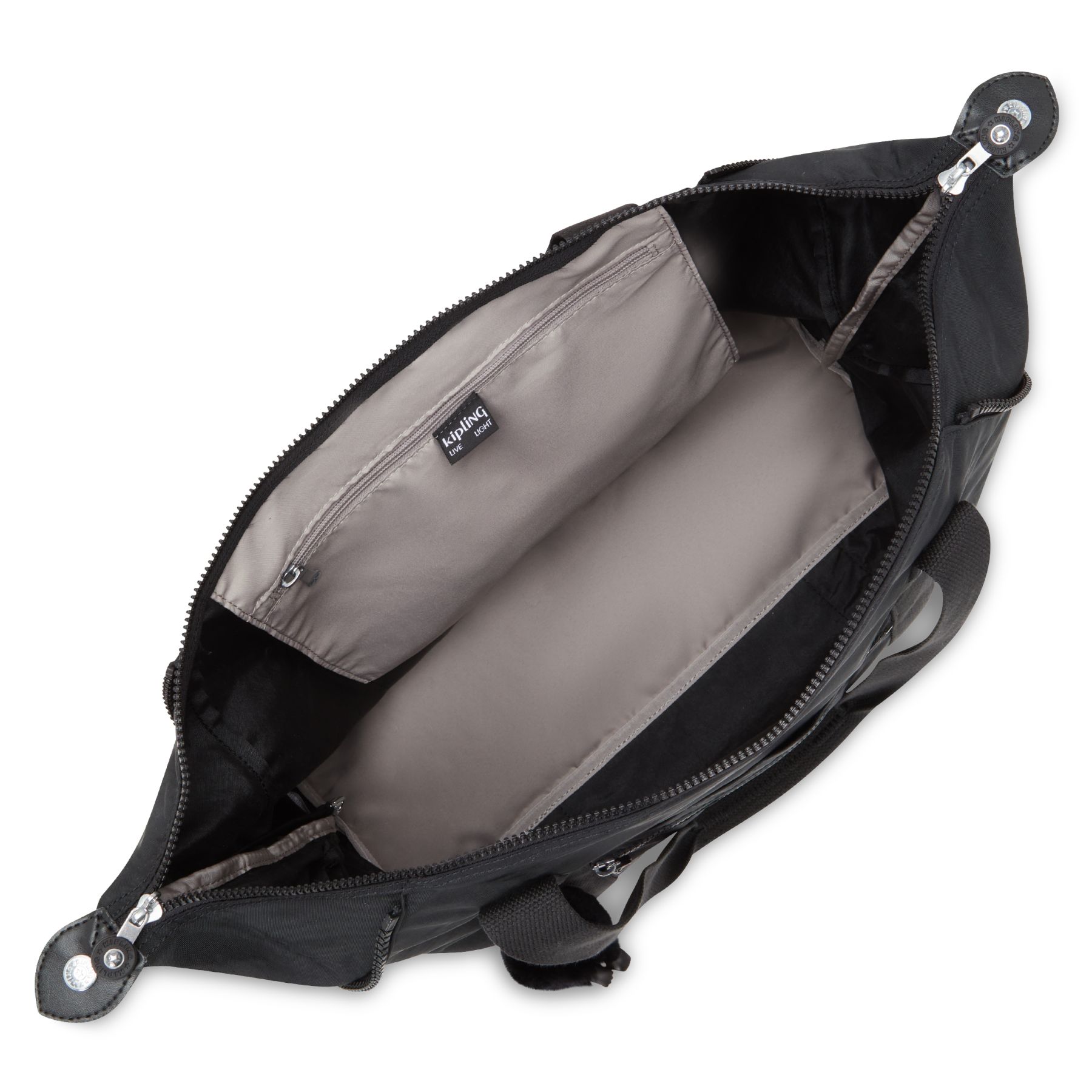 ART M Sac fourre-tout multi-usage taille moyenne avec manchon pour valise - Black Noir