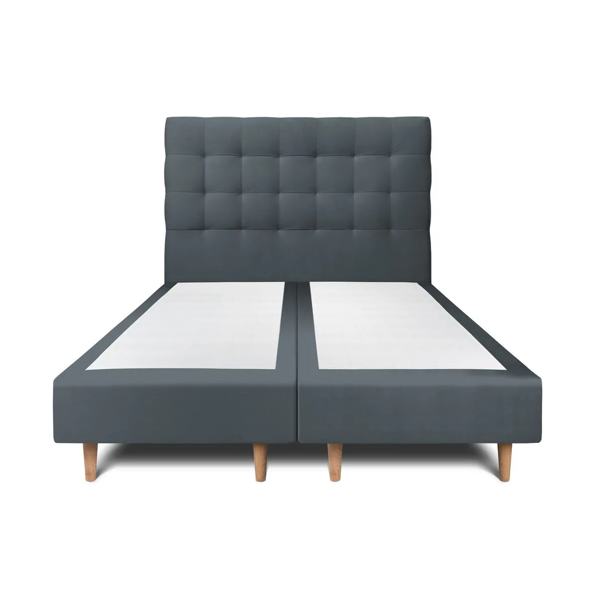 Sommeil de Plomb Lit 160x200cm - Gris Anthracite