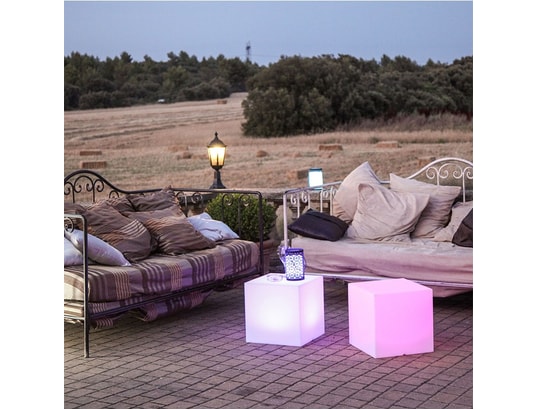 LUMISKY - Lampe à poser Cube lumineux sans fil led multicolore carry c40 multicolore...