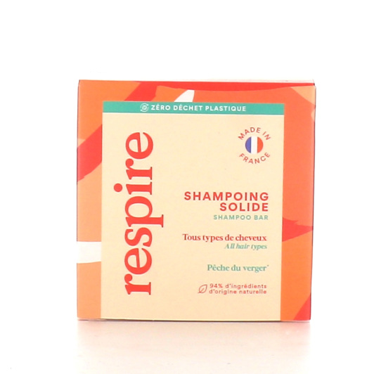 Respire Shampoing Solide Naturel 75 g