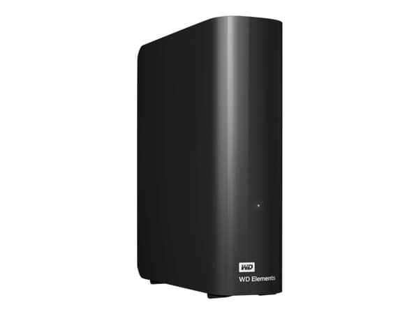 WD Elements Desktop WDBWLG0200HBK - Harddisk - 20 TB - ekstern (stasjonær) - 3.5