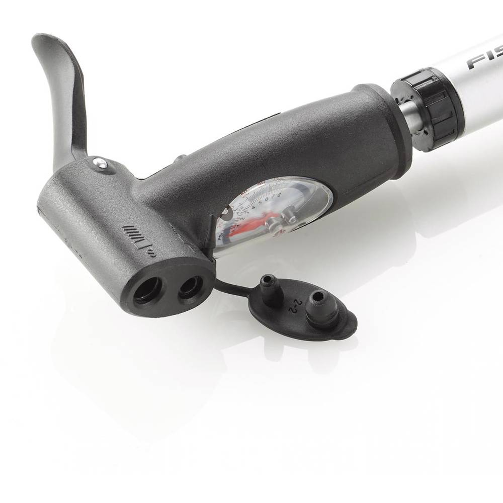 Fahrrad Mini Doppelhub Pumpe Velo Luftpumpe mit Manometer